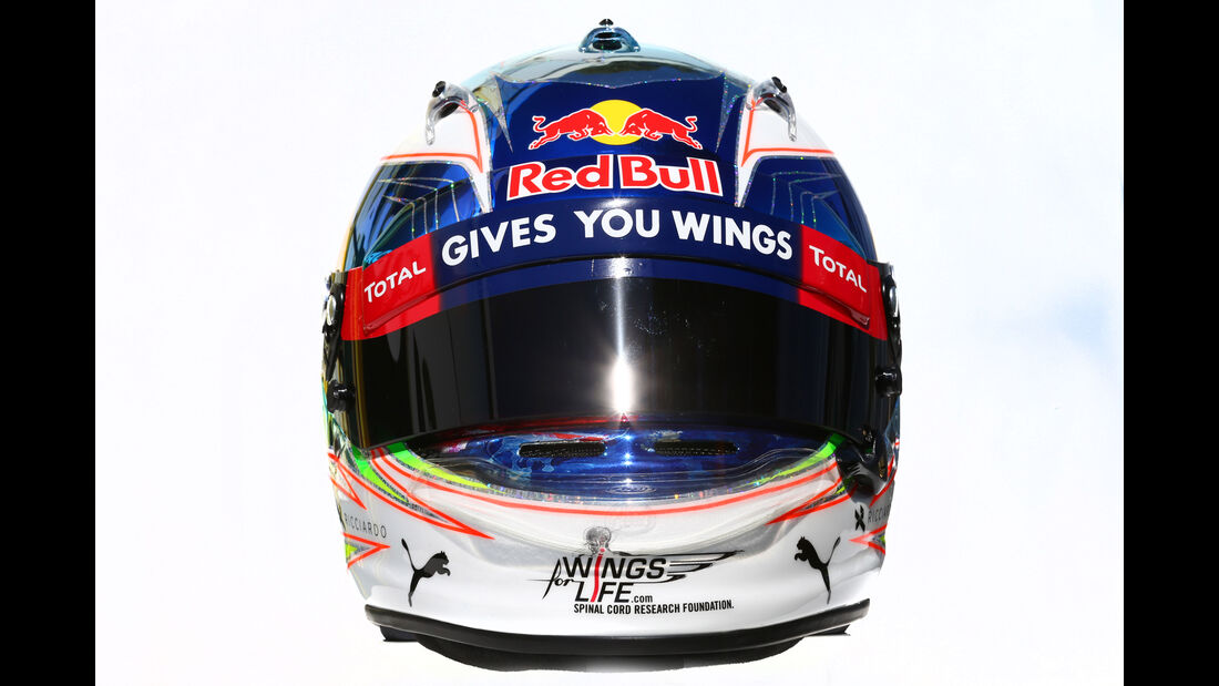Daniel Ricciardo - Red Bull - Helm - Formel 1 - 2016