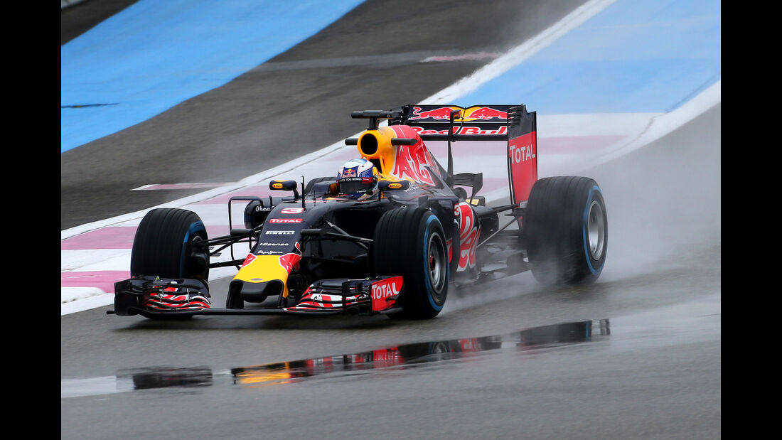 Daniel Ricciardo - Red Bull - Pirelli Regentest - Paul Ricard - 25. Januar 2016