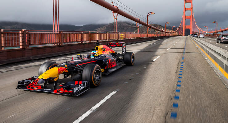 Daniel Ricciardo - Red Bull RB7 - F1 - Roadtrip USA - 2018