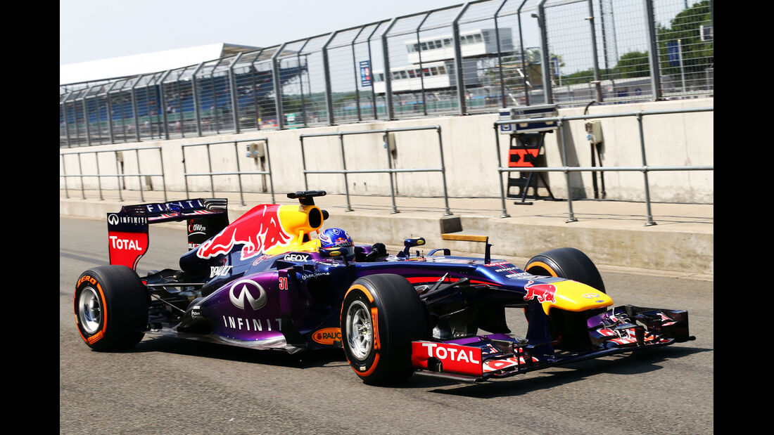 Daniel Ricciardo - Red Bull - Young Driver Test - Silverstone - 18. Juli 2013