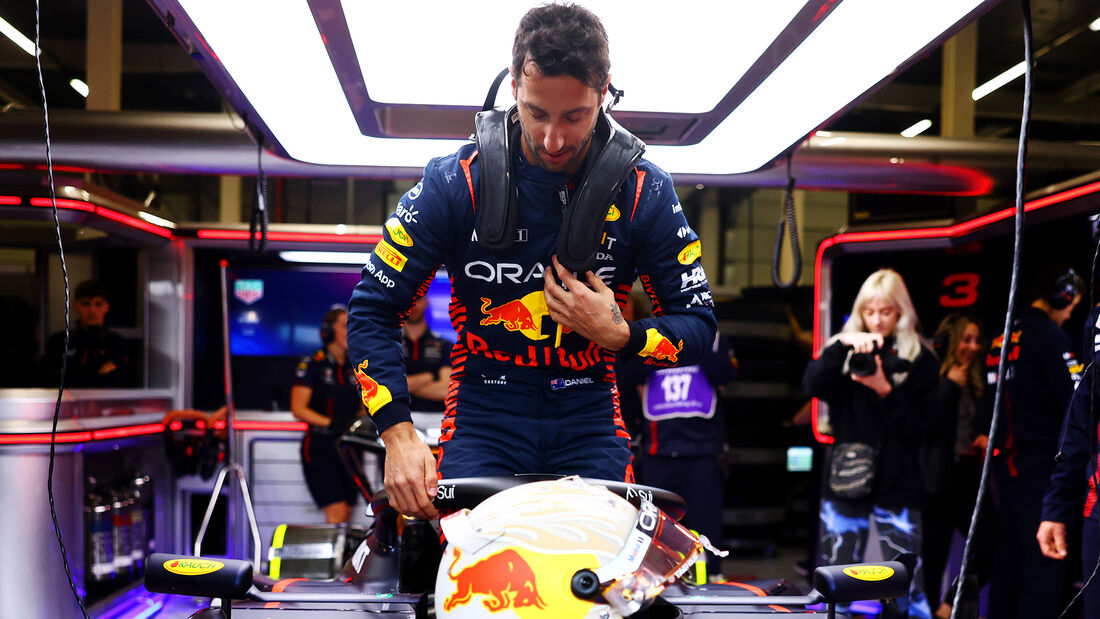 Daniel Ricciardo - Reifentest Silverstone 2023