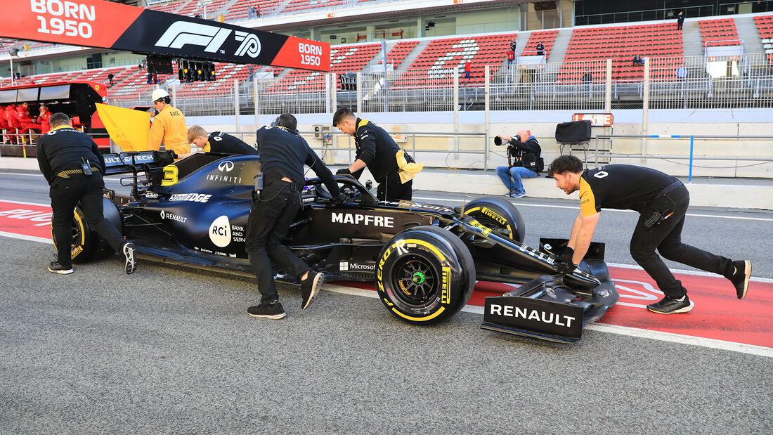 Daniel Ricciardo - Renault - F1-Test - Barcelona - 26. Februar 2020