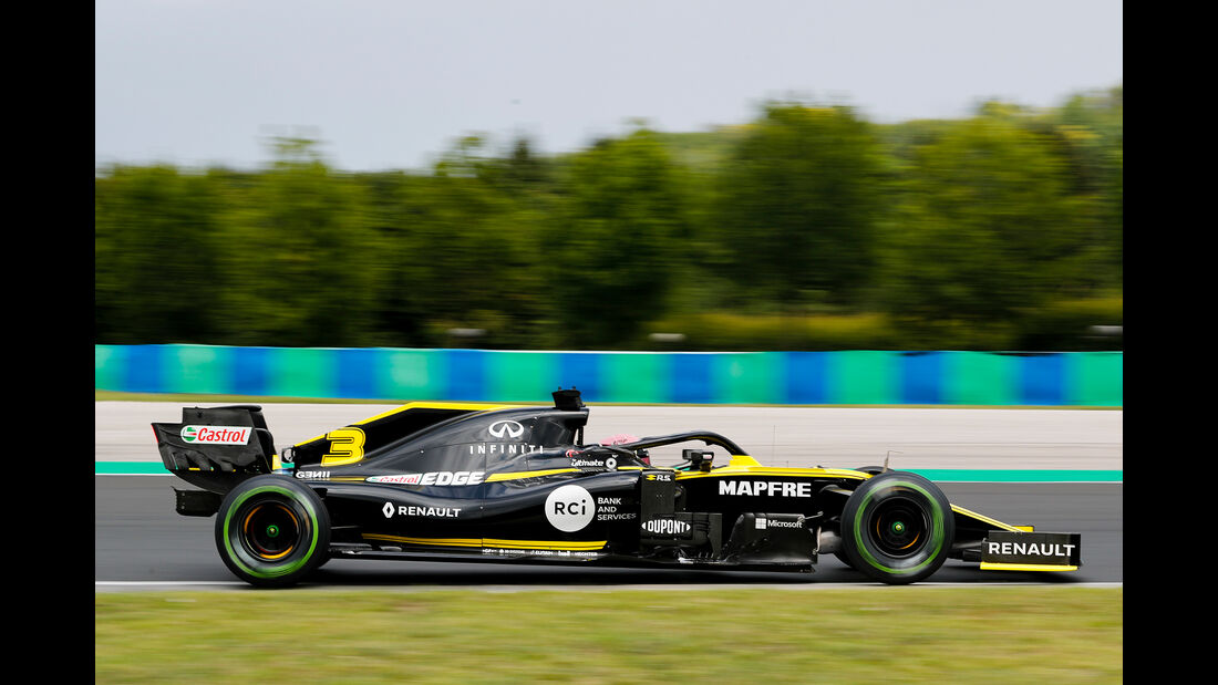 Daniel Ricciardo - Renault - GP Ungarn - Budapest - Formel 1 - Freitag - 2.8.2019