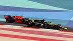 Daniel Ricciardo - Renault - Max Verstappen - Red Bull - Formel 1 - GP Bahrain - 29. März 2019