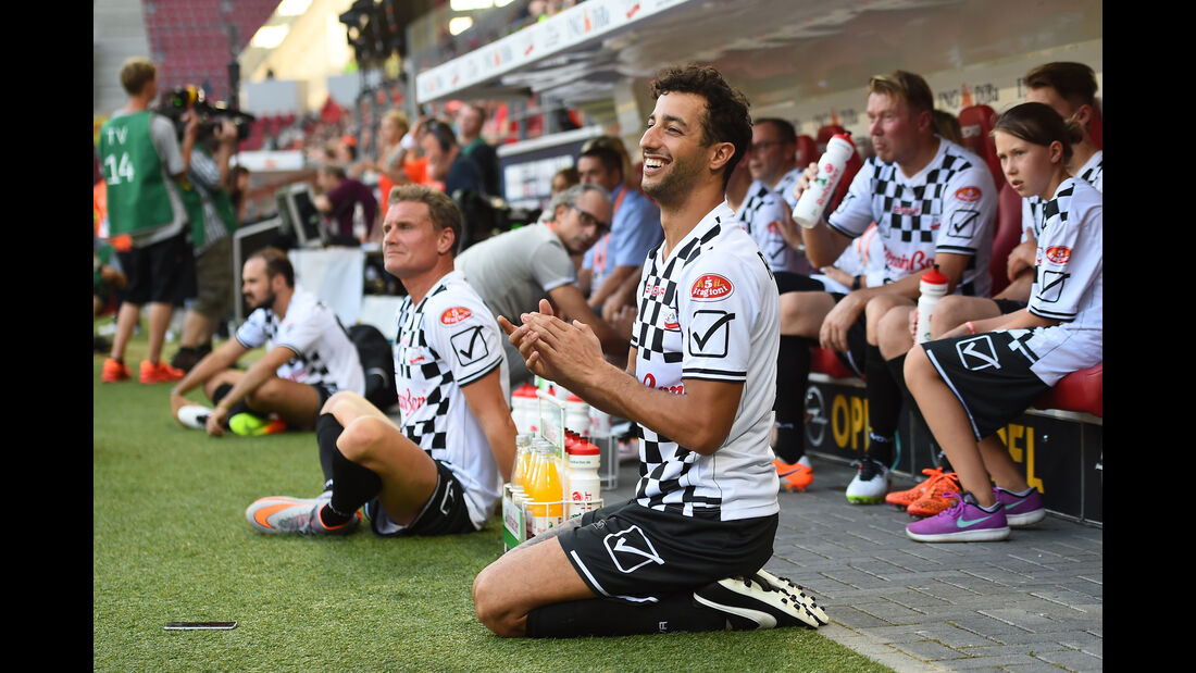 Daniel Ricciardo - Schumacher Benefiz-Fußball-Spiel - Mainz - 27. Juli 2016