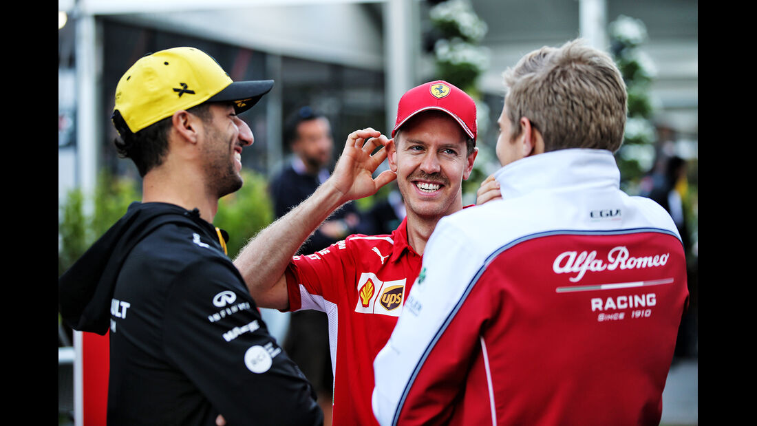 Daniel Ricciardo, Sebastian Vettel & Marcus Ericsson - Formel 1 - GP Australien - Melbourne - 15. März 2019
