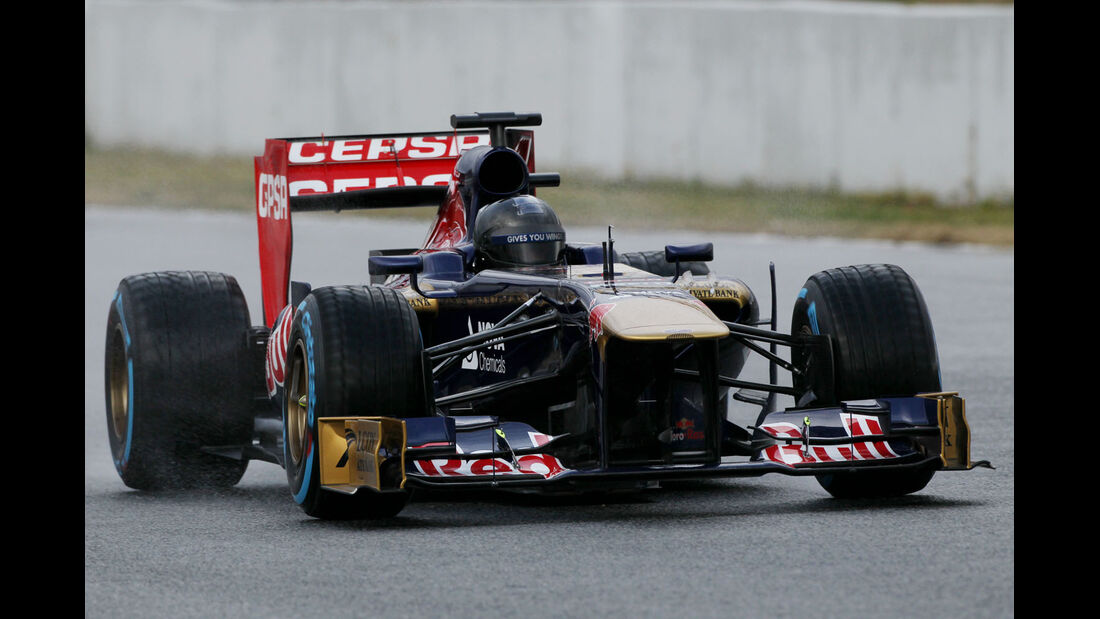 Daniel Ricciardo, Toro Rosso, Formel 1-Test, Barcelona, 01. März 2013