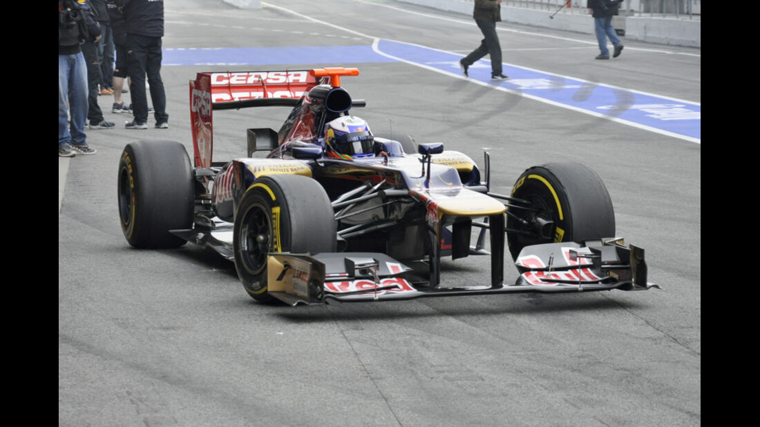 Daniel Ricciardo - Toro Rosso - Formel 1-Test Barcelona - 4. März 2012