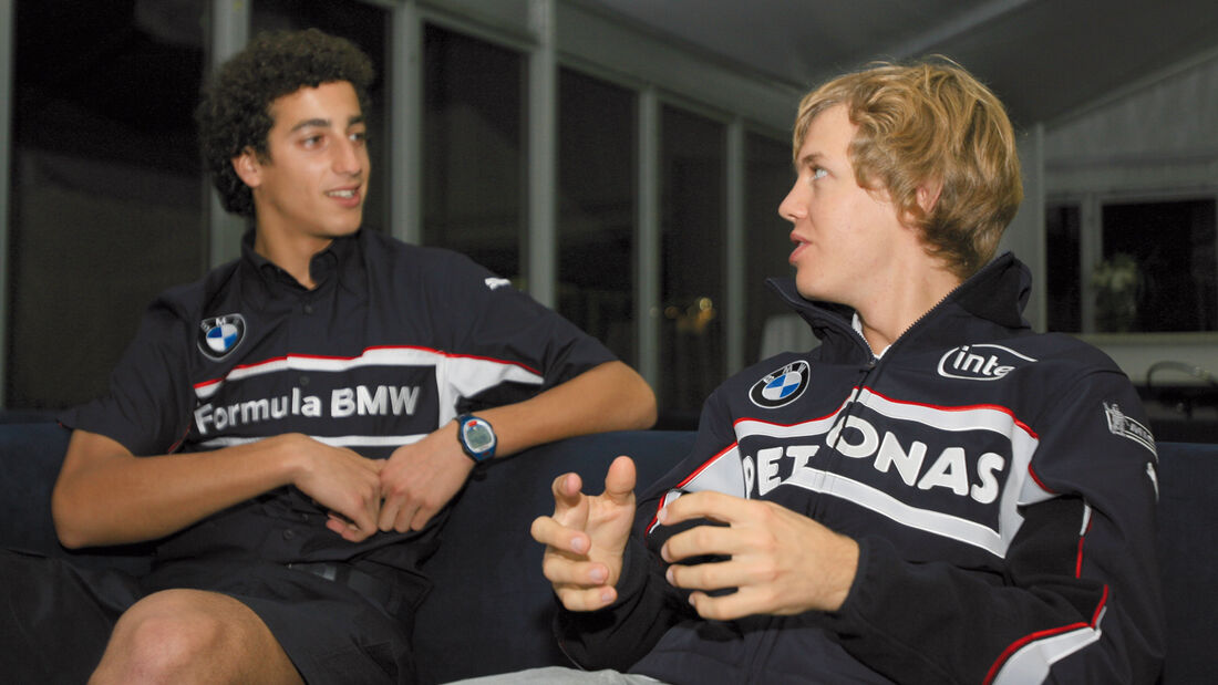 Daniel Ricciardo und Sebastian Vettel - Formel BMW