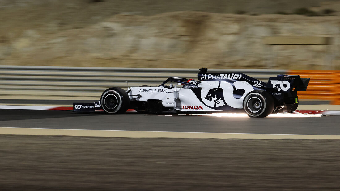 Daniil Kvyat - Alpha Tauri - Formel 1 - GP Sakhir - Bahrain - Samstag - 5.12.2020
