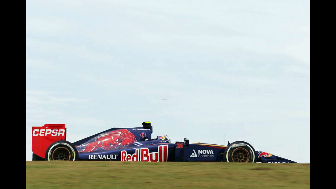 Daniil Kvyat - Formel 1 - GP Brasilien- 7. November 2014