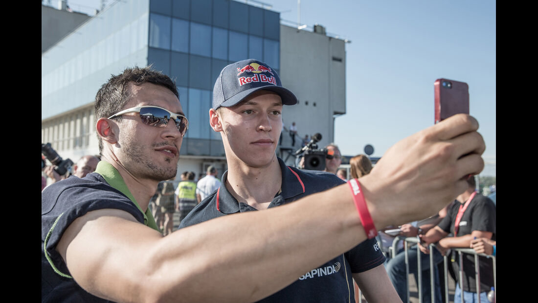 Daniil Kvyat - GP Ungarn 2014 - Danis Bilderkiste