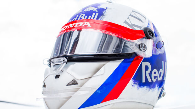 Daniil Kvyat - Helm - GP Russland 2019
