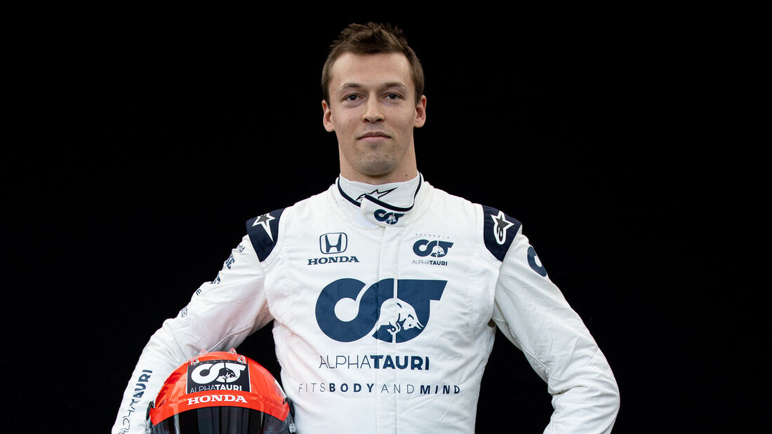 Daniil Kvyat - Porträt & Helm - Formel 1 - 2020