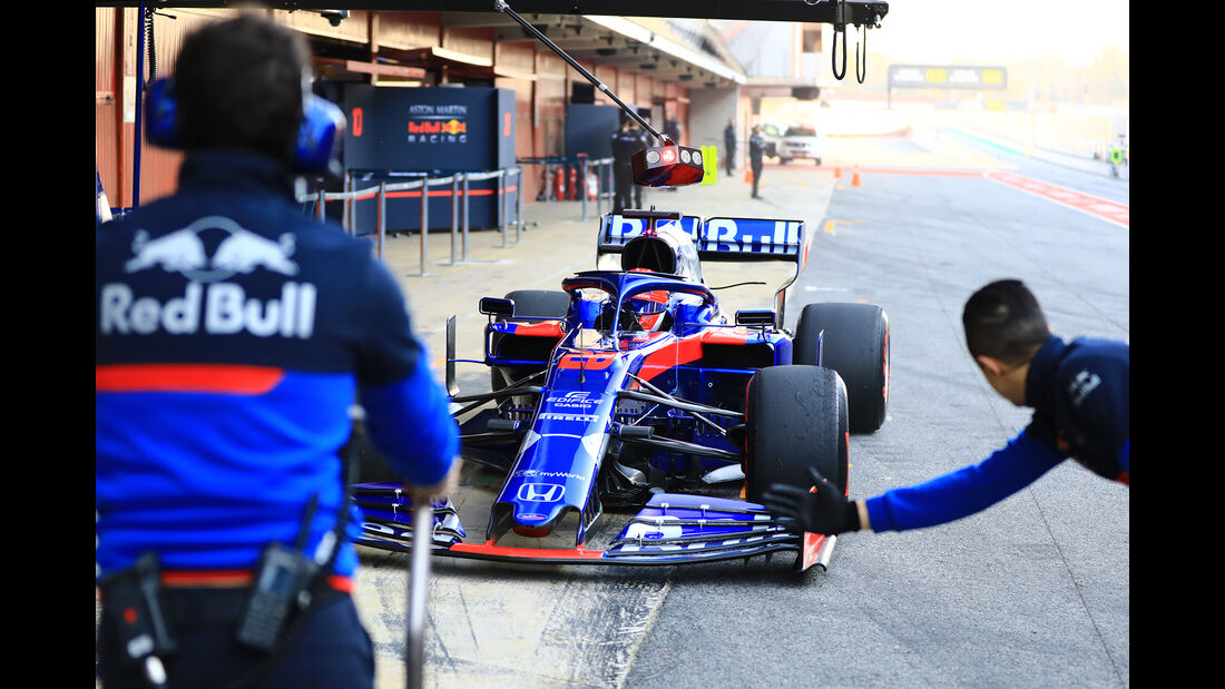 Daniil Kvyat - Toro Rosso - Barcelona - F1-Test - 01. März 2019