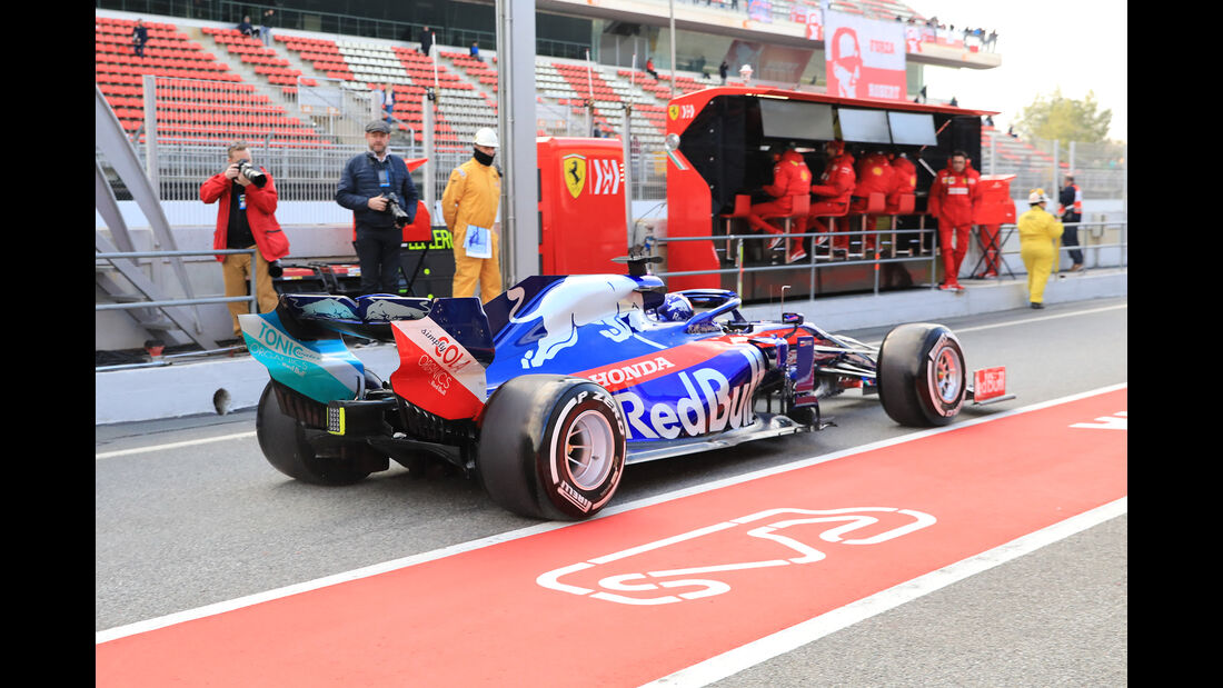 Daniil Kvyat - Toro Rosso - Barcelona - F1-Test - 18. Februar 2019