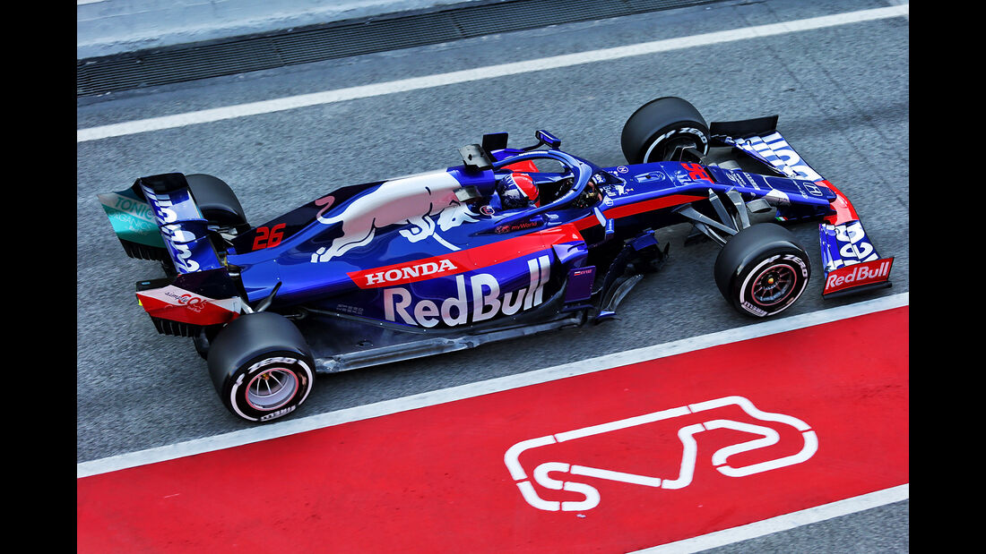 Daniil Kvyat - Toro Rosso - Barcelona - F1-Test - 18. Februar 2019