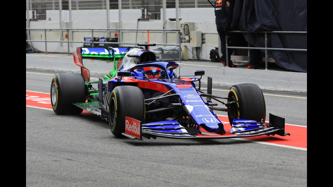 Daniil Kvyat - Toro Rosso - Barcelona - F1-Test - 20. Februar 2019