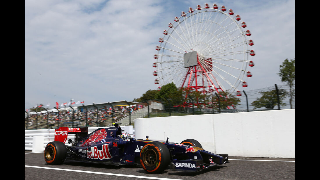 Daniil Kvyat - Toro Rosso - Formel 1 - GP Japan - 3. Oktober 2014