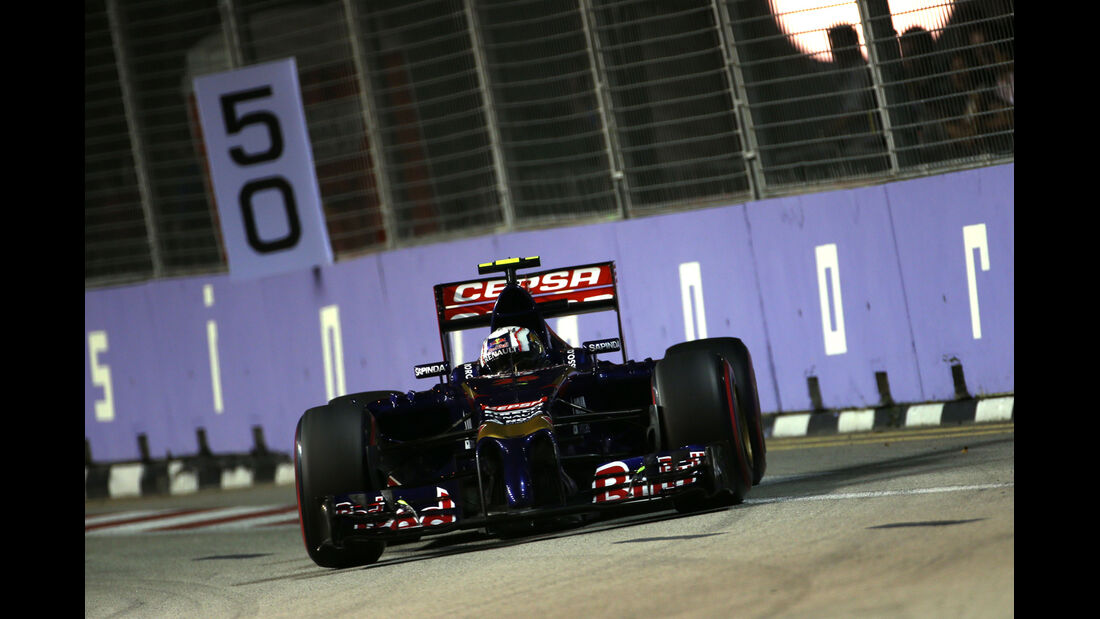 Daniil Kvyat - Toro Rosso - Formel 1 - GP Singapur - 20. September 2014