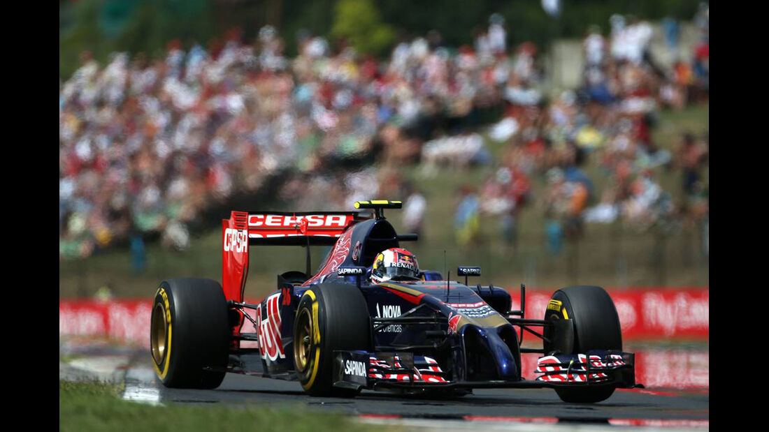 Daniil Kvyat - Toro Rosso - Formel 1 - GP Ungarn - 26. Juli 2014