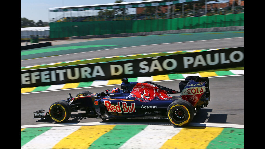 Daniil Kvyat - Toro Rosso - GP Brasilien - Interlagos - Freitag - 11.11.2016