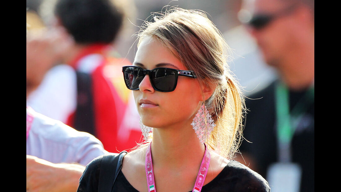 Dasha Kapustina (Freundin von Fernano Alonso) - Formel 1 - GP Italien - 7. September 2013