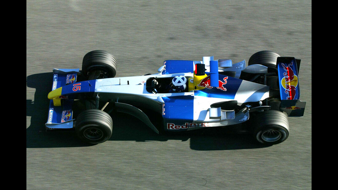 David Coulthard - Red Bull - Test - Jerez 2004