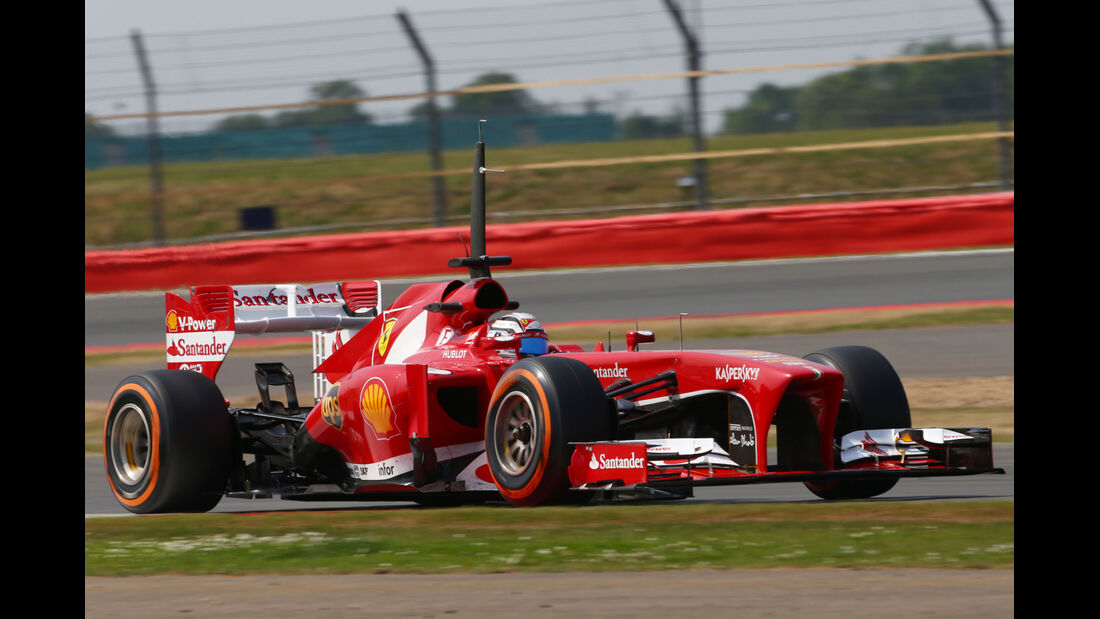 Davide Rigon - Ferrari - Formel 1 - Young Driver Test - Silverstone - 18. Juli 2013