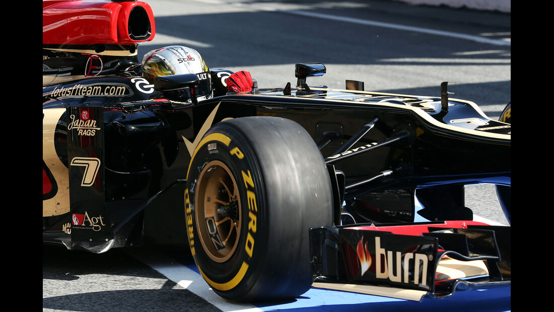 Davide Valsecchi - Lotus - Formel 1 - Test - Barcelona - 2. März 2013