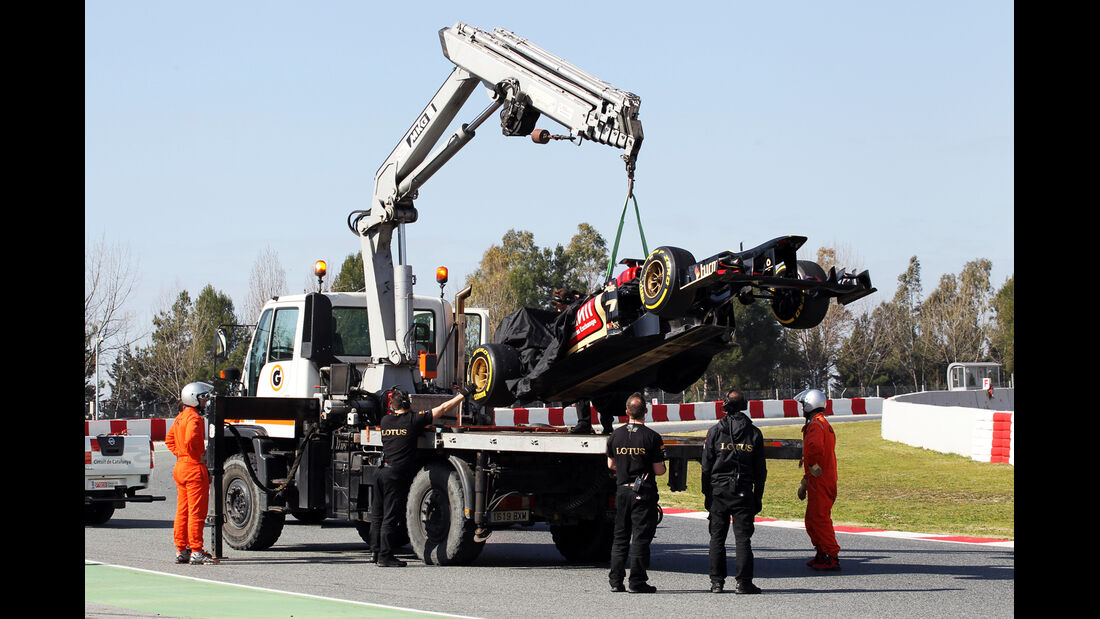 Davide Valsecchi - Lotus - Formel 1 - Test - Barcelona - 2. März 2013