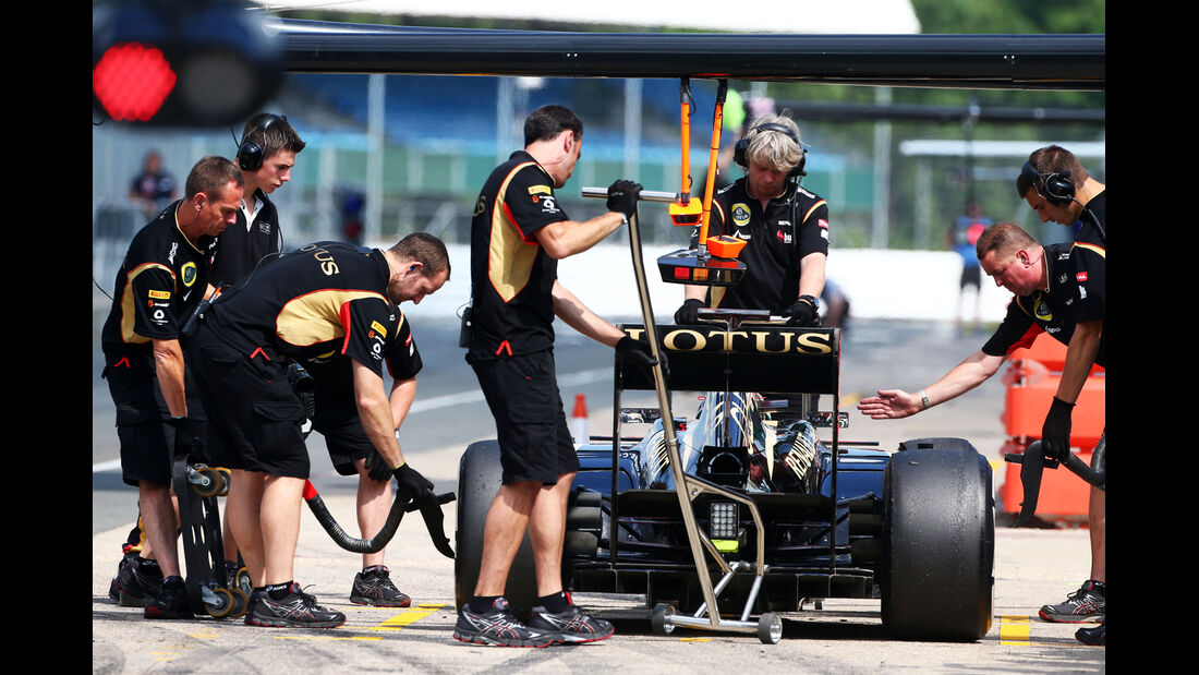 Davide Valsecchi - Lotus - Young Driver Test - Silverstone - 18. Juli 2013