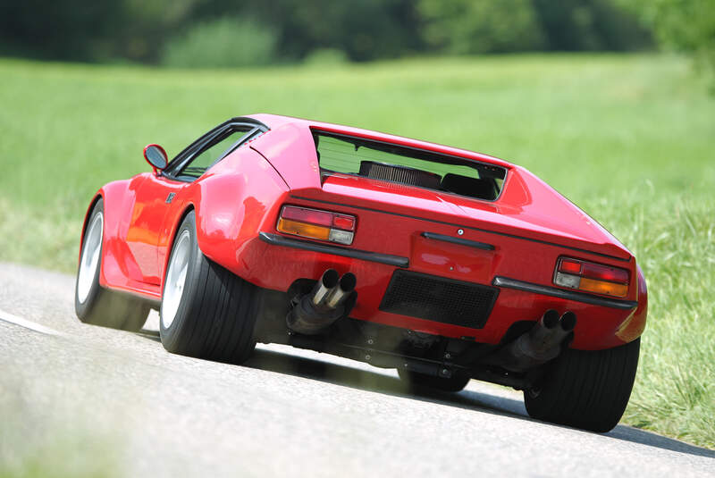 De Tomaso Pantera GR. 4, Heckansicht