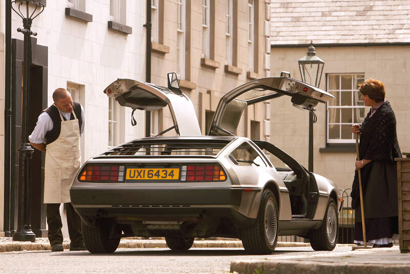 DeLorean DMC 12, Heckansicht