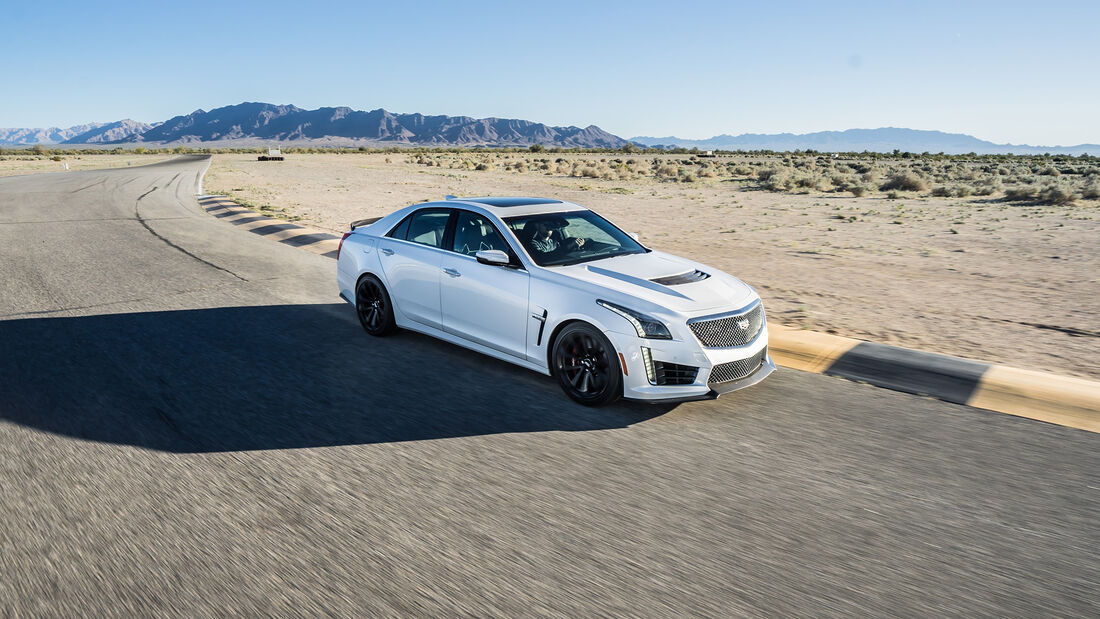 Der Cadillac CTS-V und zwei amerikanische Renstrecken, Impression, ams1817