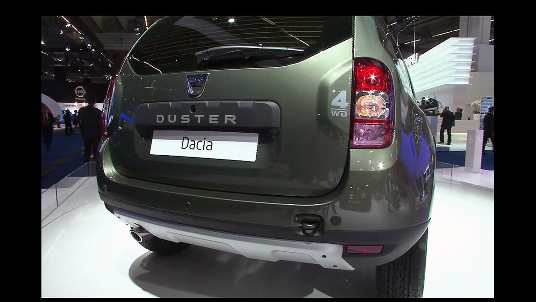 Der Dacia Duster auf der IAA