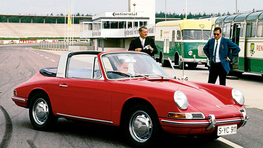 Der erste Porsche 911 Targa, Modelljahr 1967