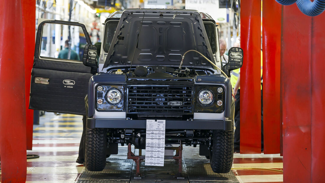 Der zweimillionste Land Rover Defender