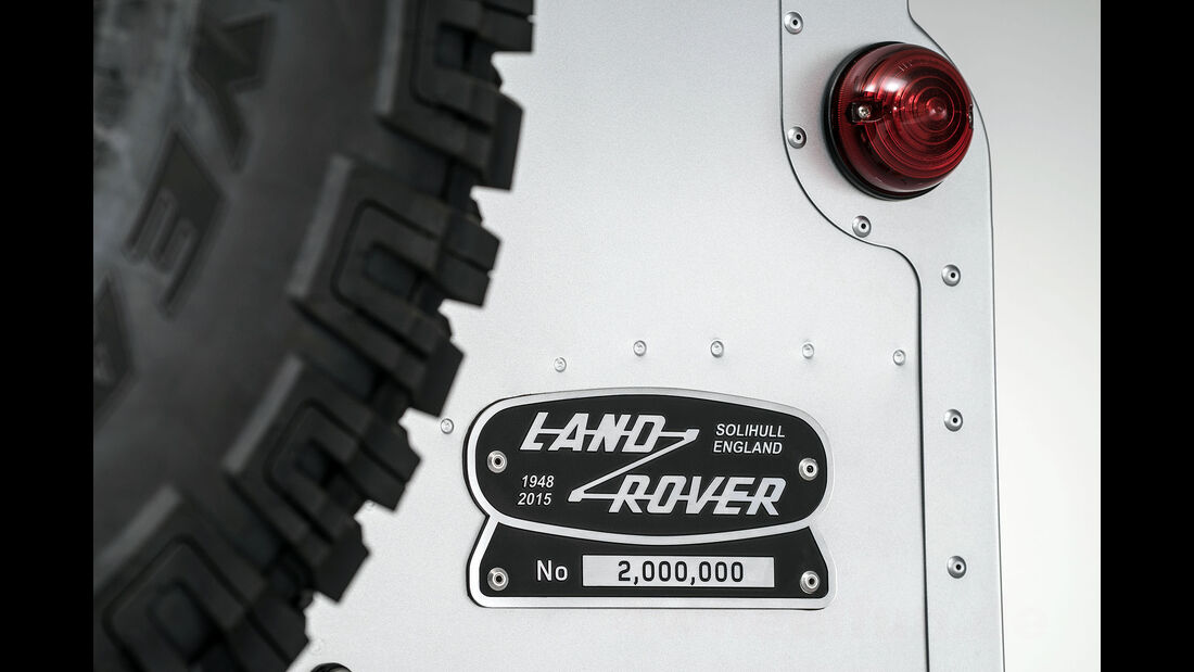 Der zweimillionste Land Rover Defender