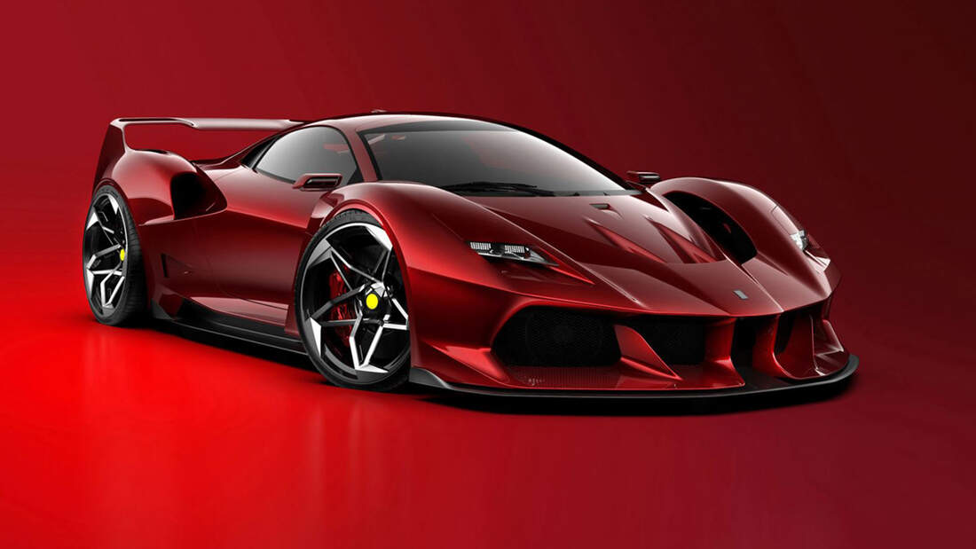 Design Concept Ferrari F4T: Frischer Look Für Die Ikone F40 | AUTO ...