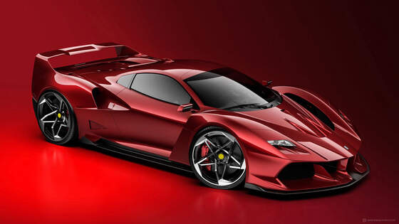 Design Concept Ferrari F40 F4T