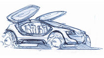 Designskizzen Audi