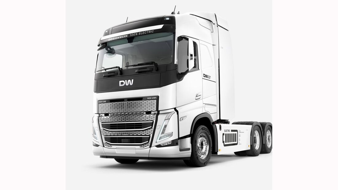 Designwerk Elektro-Lkw E-Truck