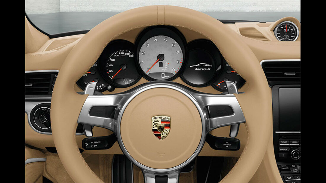Detail, Cockpit, Porsche 911 Carrera 991