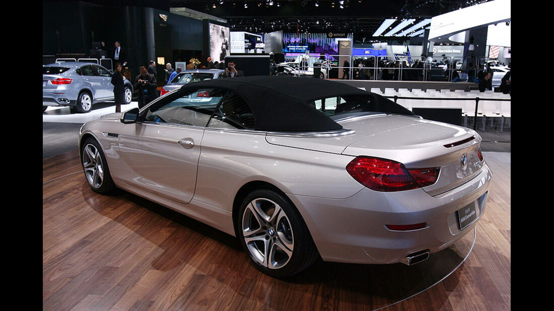 Detroit Motor Show 2011, BMW 6er Cabrio