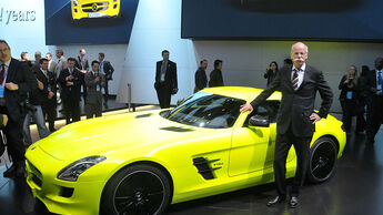 Detroit Motor Show 2011, Mercedes SLS AMG E-Cell