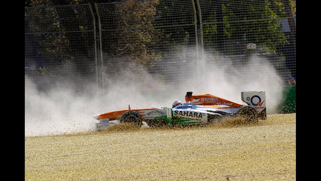 Di Resta - GP Australien - Crash - 2013