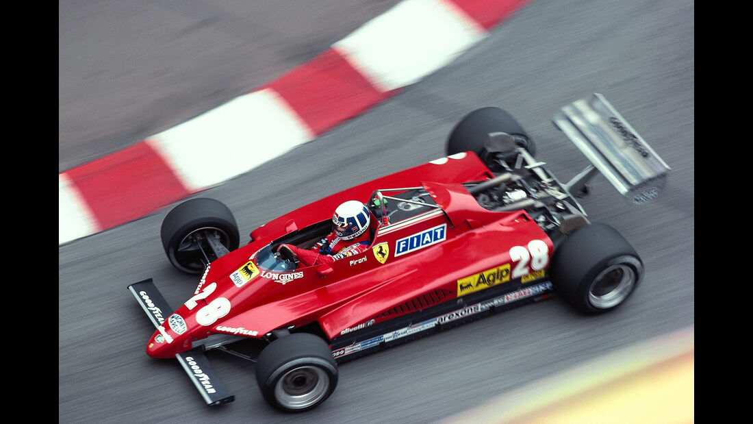 Didier Pironi - Ferrari 126C2 - GP Monaco 1982