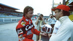 Didier Pironi - Niki Lauda - Testfahrten Hockenheim 1982
