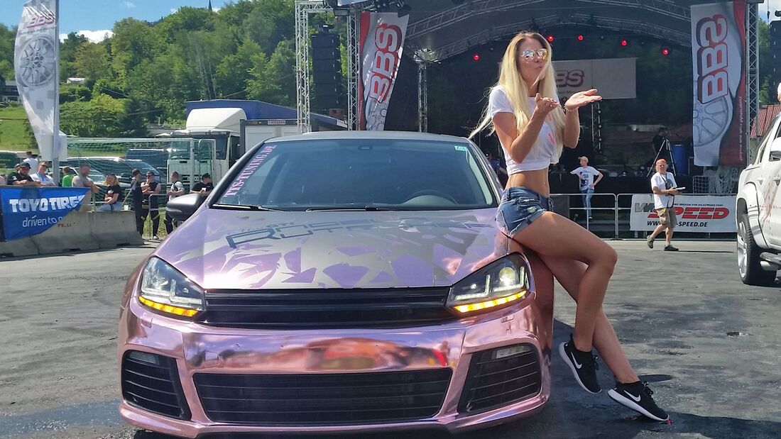 Die Girls vom GTI-Treffen am Wörthersee 2017.